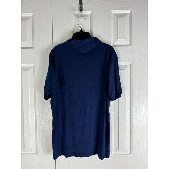 Boden Mens Navy Polo Shirt Size L - Picture 3 of 3